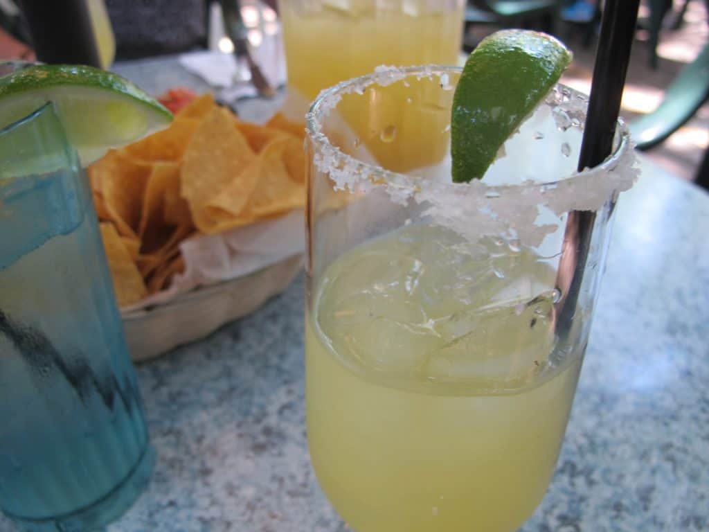 Key Lime Margaritas...your gluten free equivalent of Key Lime Pie ;)