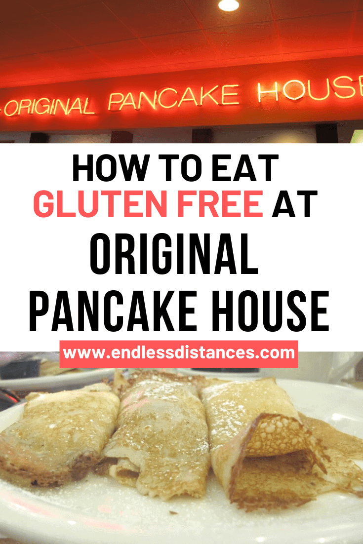 This Original Pancake House gluten free guide covers how to order safely from a gluten free menu (that includes pancakes and crepes) at 100+ locations! #originalpancakehouseglutenfree #glutenfreeoriginalpancakehouse #originalpancakehousereview