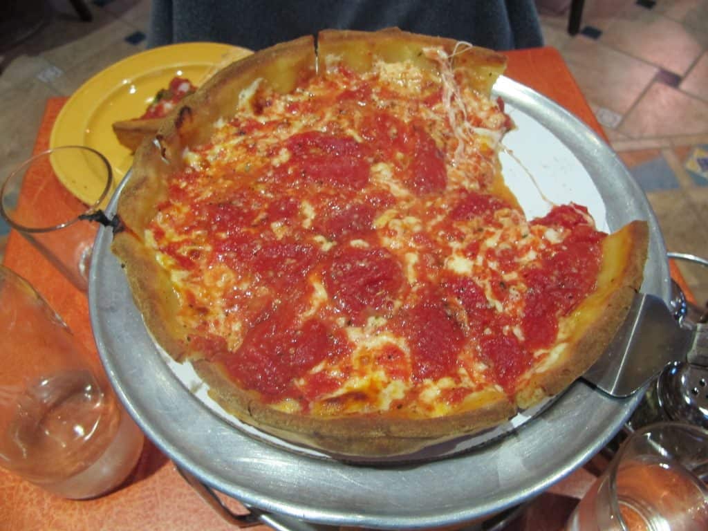 The ONLY Gluten Free Deep Dish Pizza in Chicago: Chicago’s Pizza