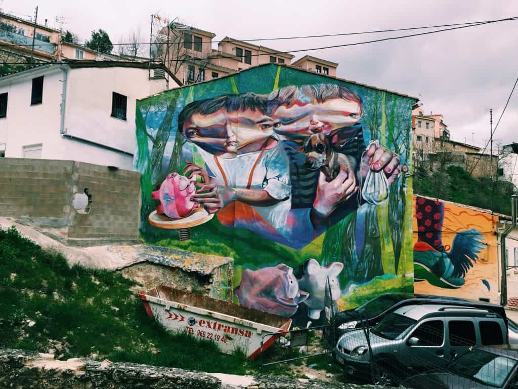 Street Art of Cuenca, Spain