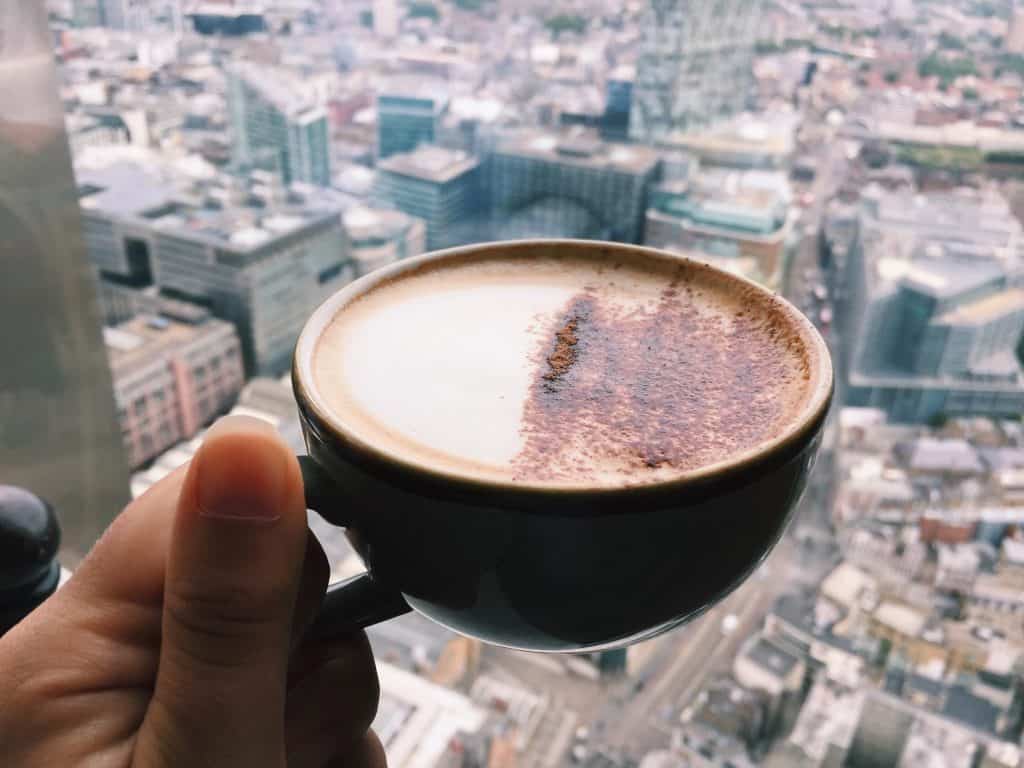 Sky High Gluten Free Breakfast at Duck and Waffle, London