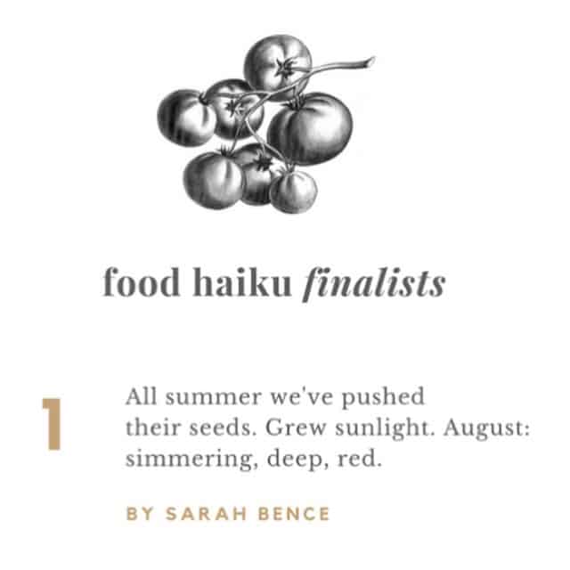 Tomatoes & Haikus: Vote For Me!!