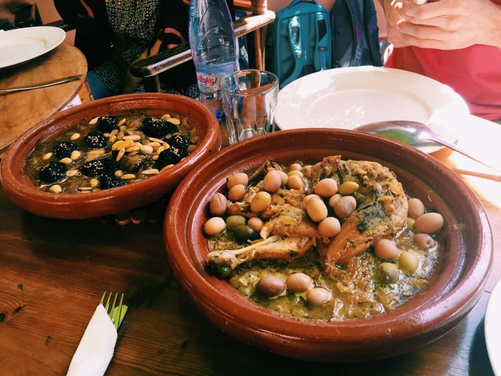 Traveling gluten free in Morocco may seem intimidating, with a language and cultural barrier and unfamiliar food. Follow my tips for eating gluten free in Morocco and have a stress free, tasty, and safe experience! Includes safe gluten free dishes, gluten free restaurants, and the best gluten free hotel in Marrakech. #glutenfree #glutenfreetravel #glutenfreemorocco #morocco #marrakech