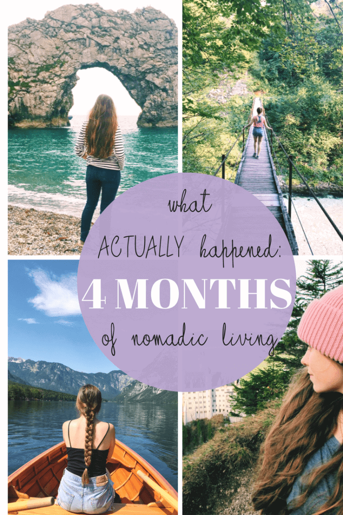 What ACTUALLY happened in 4 months of nomadic living