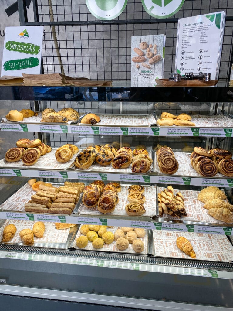 Gluten free Budapest pastries