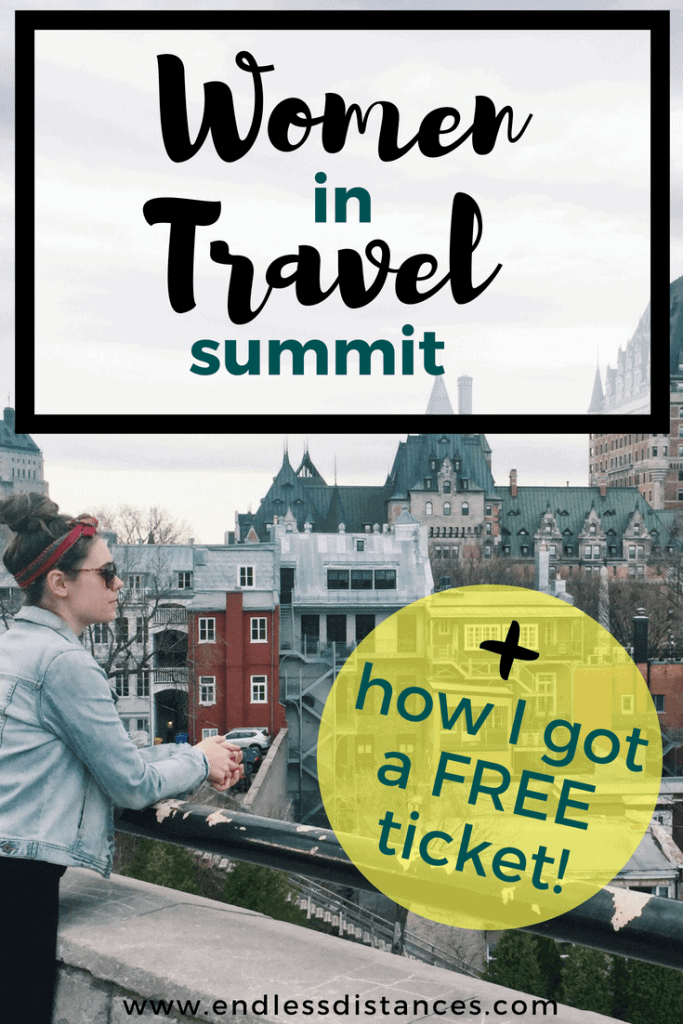 In this Women in Travel Summit review I share my experience at Women in Travel Summit and how to get a FREE ticket to Women in Travel Summit. WITS is perfect for any travel blogger looking to improve, learn, and network! #WITS18 #womenintravelsummit #travel #quebeccity