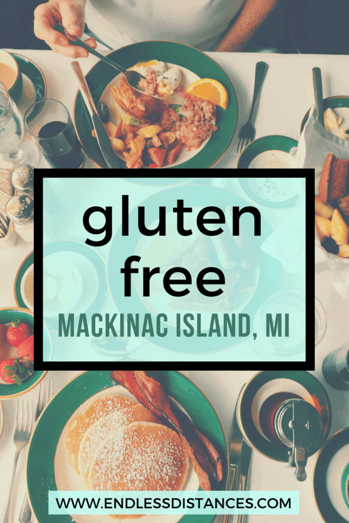 A complete guide to Mackinac Island's gluten free restaurants and where to stay! Gluten Friendly Hotels on Mackinac Island | Mackinac Island Restaurants | Mackinac Island Shops | Mackinac Island Bakeries | Michigan Travel Guide | Michigan Vacation | Gluten Free Destinations | Gluten Free Travel | USA Travel | United States of America | Destinations in Michigan #michigan #usa #unitedstates #america #travel #glutenfree