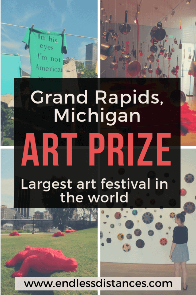 Explore Grand Rapids ArtPrize, the most attended art festival in the world, with this guide. Including how to get around, hotels, best stops, where to eat, and more. #grandrapids #michigan #artprize #grandrapidsartprize #artfestival #travel