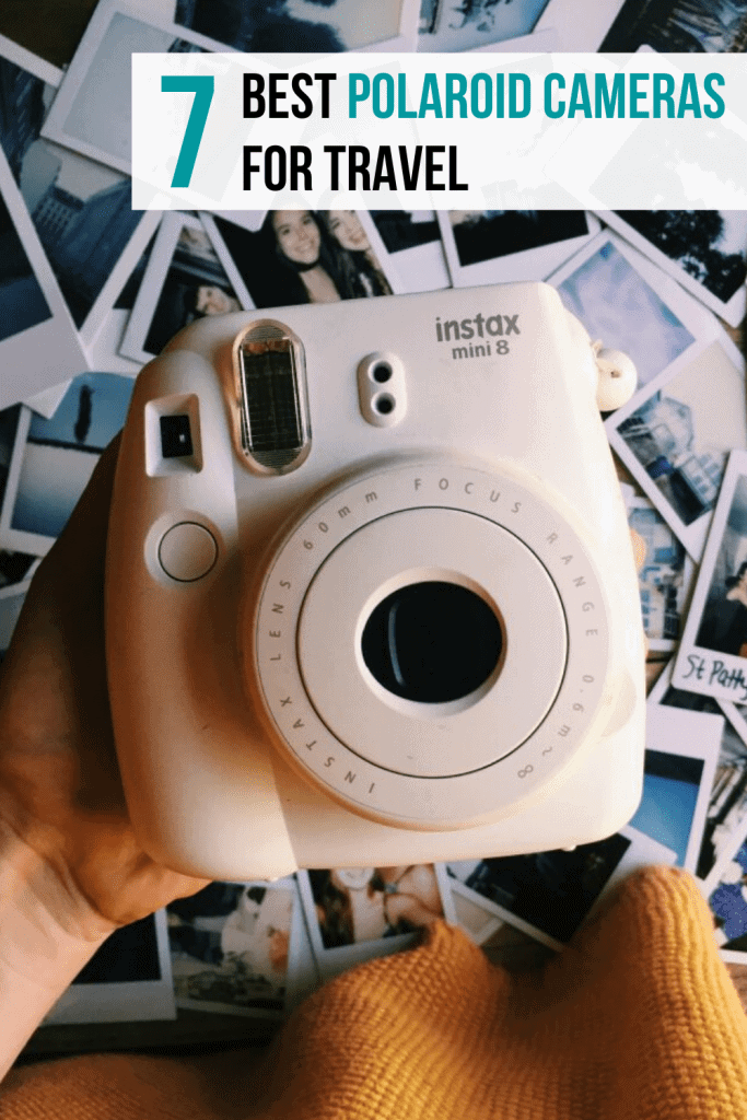 The best polaroid cameras for travelers, and why you should take a polaroid camera traveling with you! Travel Photography Tips | Best Polaroid Cameras for Travel | Best Polaroid Camera Accessories | Why You Should Take a Polaroid Camera on Your Next Vacation | Travel Photography Inspiration | Travel Photography Ideas | Camera Aesthetic | Photo Ideas | Old School Camera #polaroidcameras #polaroids #instax #photography #tips #travel
