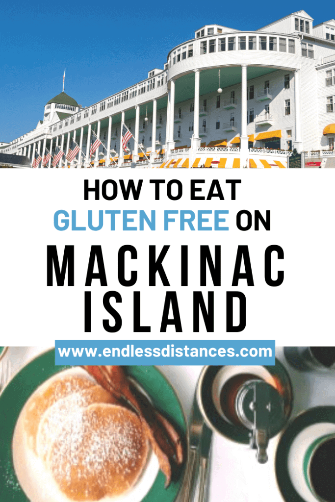 A complete guide to Mackinac Island's gluten free restaurants and where to stay! Gluten Friendly Hotels on Mackinac Island | Mackinac Island Restaurants | Mackinac Island Shops | Mackinac Island Bakeries | Michigan Travel Guide | Michigan Vacation | Gluten Free Destinations | Gluten Free Travel | USA Travel | United States of America | Destinations in Michigan #michigan #usa #unitedstates #america #travel #glutenfree