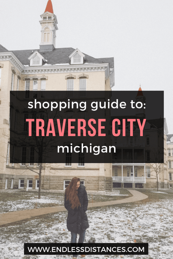 Traverse City shopping is packed with boutiques, artisans, and local makers. With three distinct areas for shopping, here is your complete guide to shopping this Michigan gem. #TraverseCity #TraverseCityMichigan #TraverseCityShopping #PureMichigan #Travel #Midwest #HolidayShopping