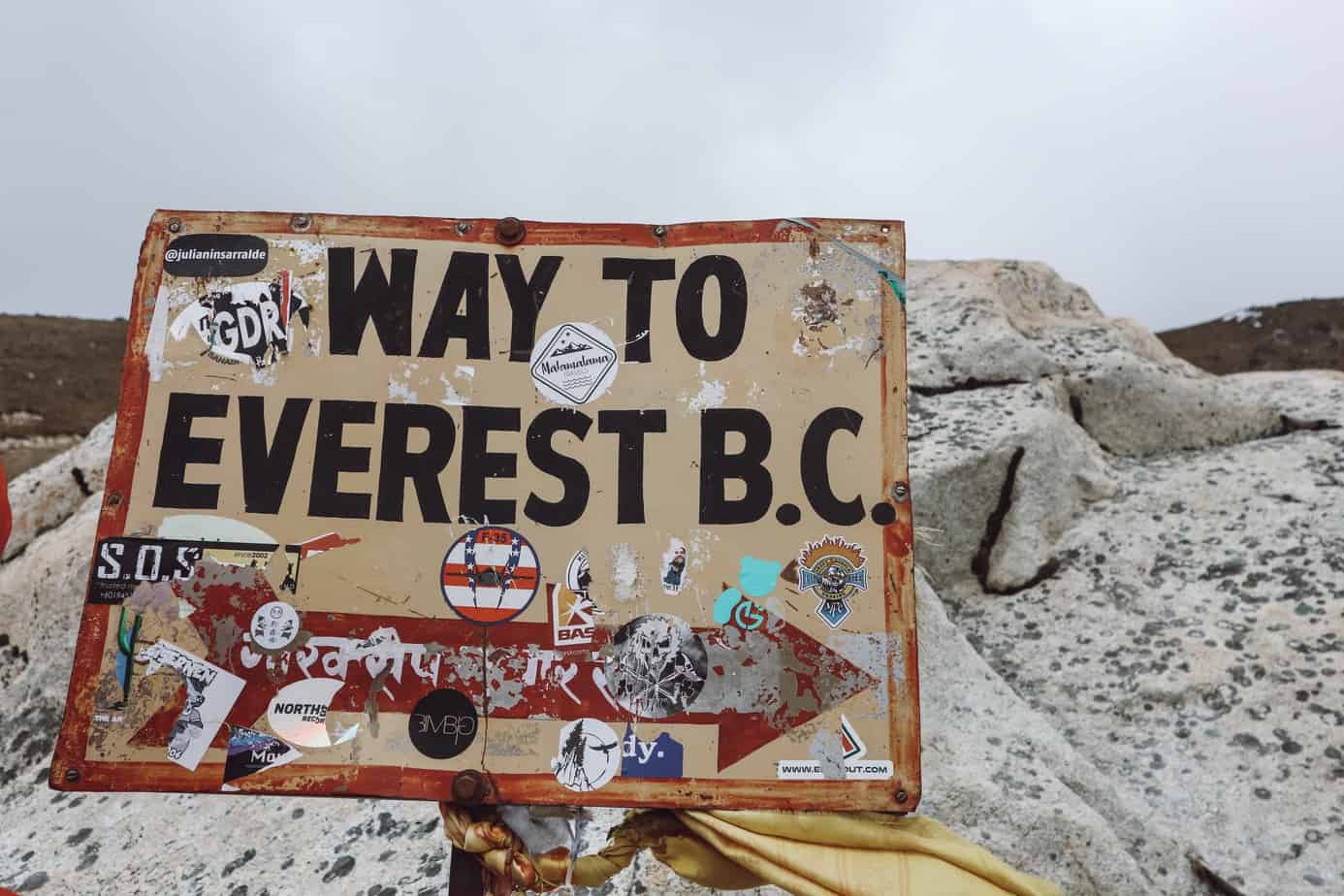 Thinking of trekking to Everest Base Camp? These 25 photos will inspire you to trek Everest Base Camp, along with practical tips for making the trek happen. #trekking #nepal #everestbasecamp #everestbasecamptrek