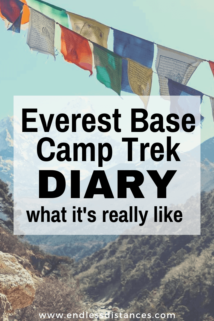 What is it really like to trek to Everest Base Camp? Read the journal entries from our 13 day Everest Base Camp trek to truly understand the experience. #everestbasecamp #everestbasecamptrek #ebc #trekking #nepal