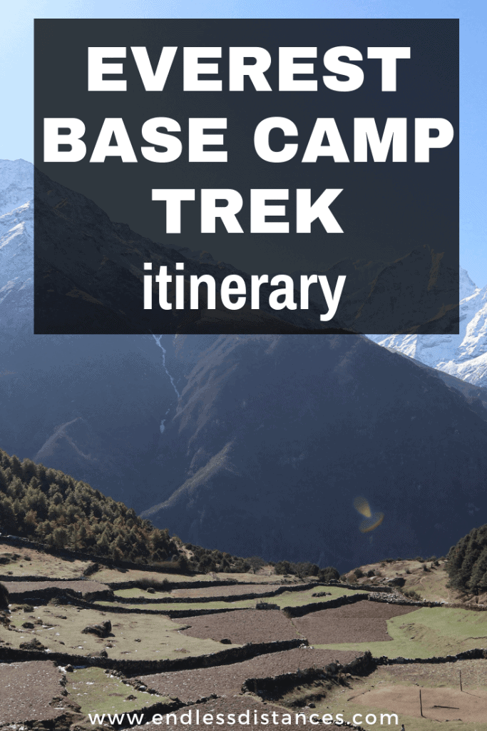 Read this sample 11 day Everest Base Camp trek itinerary for locations, distances, altitude, and how to choose the best tour company based on itinerary. #ebc #everestbasecamp #everestbasecampitinerary #everestbasecamptrekitinerary #trekking #nepal 