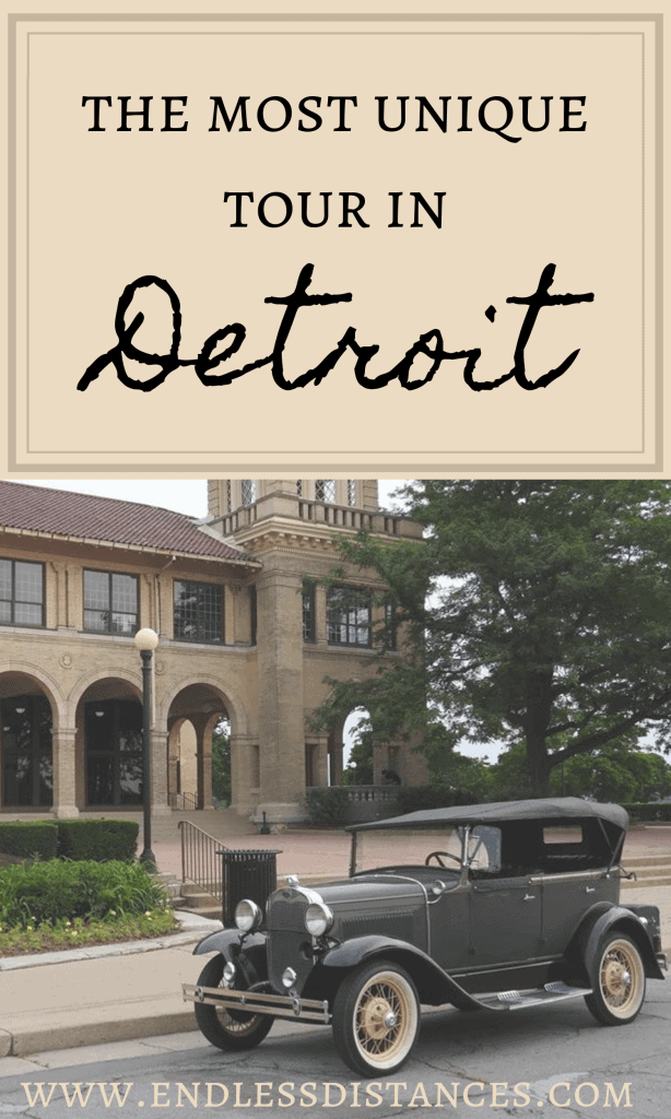 Looking for the most unique tour in Detroit? Check out Antique Touring, who will take you on a tour in Detroit with a vintage Ford Model A. #tourindetroit #detroittours #antiquetouring #vintagecartour #fordmodela #visitdetroit #detroittravel