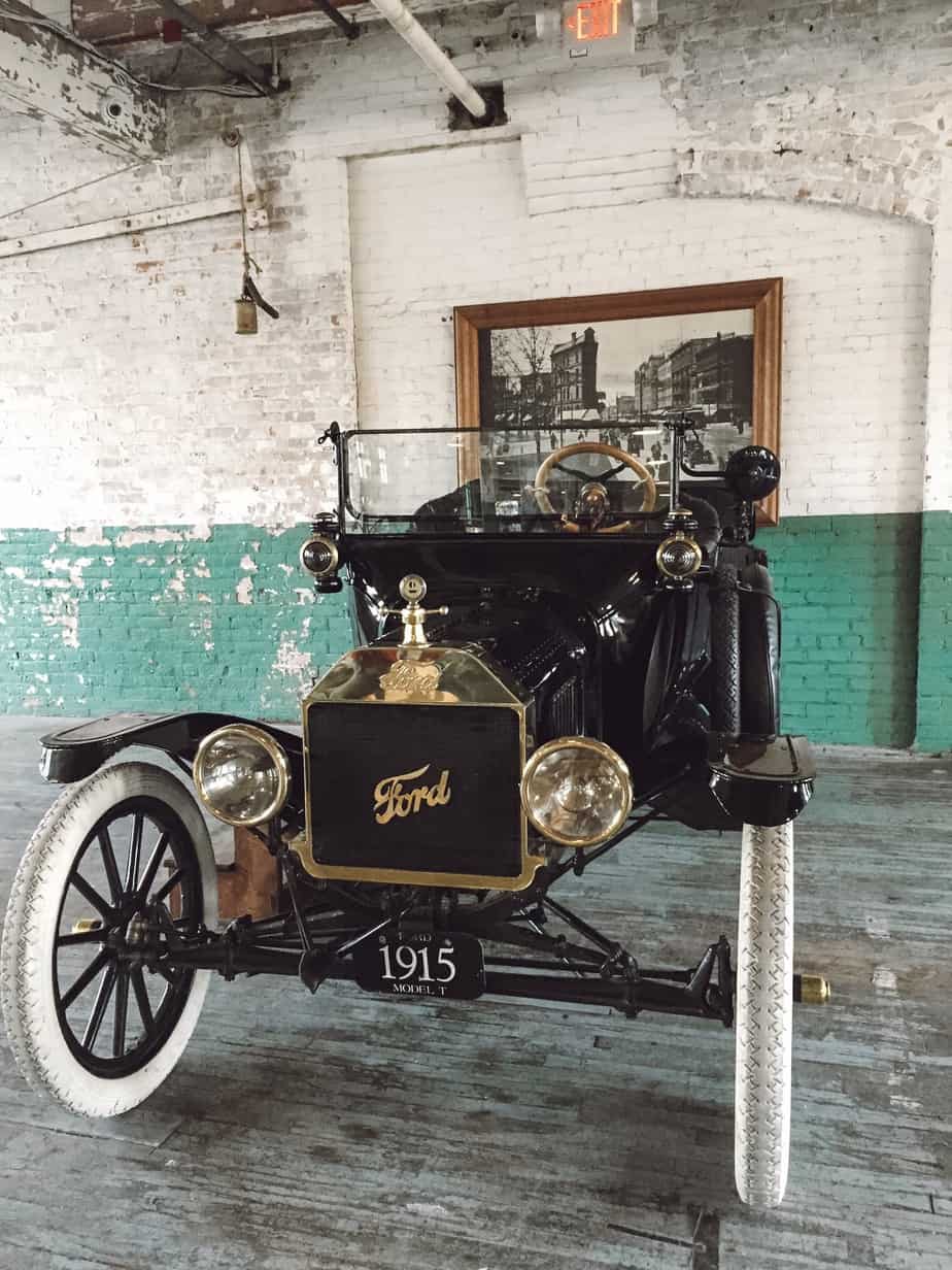 Looking for the most unique tour in Detroit? Check out Antique Touring, who will take you on a tour in Detroit with a vintage Ford Model A. #tourindetroit #detroittours #antiquetouring #vintagecartour #fordmodela #visitdetroit #detroittravel