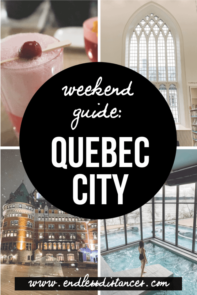 Quebec City in winter is VERY cold, but it's also a winter fairyland! Here are 29 of the best things to do in Quebec City in winter.