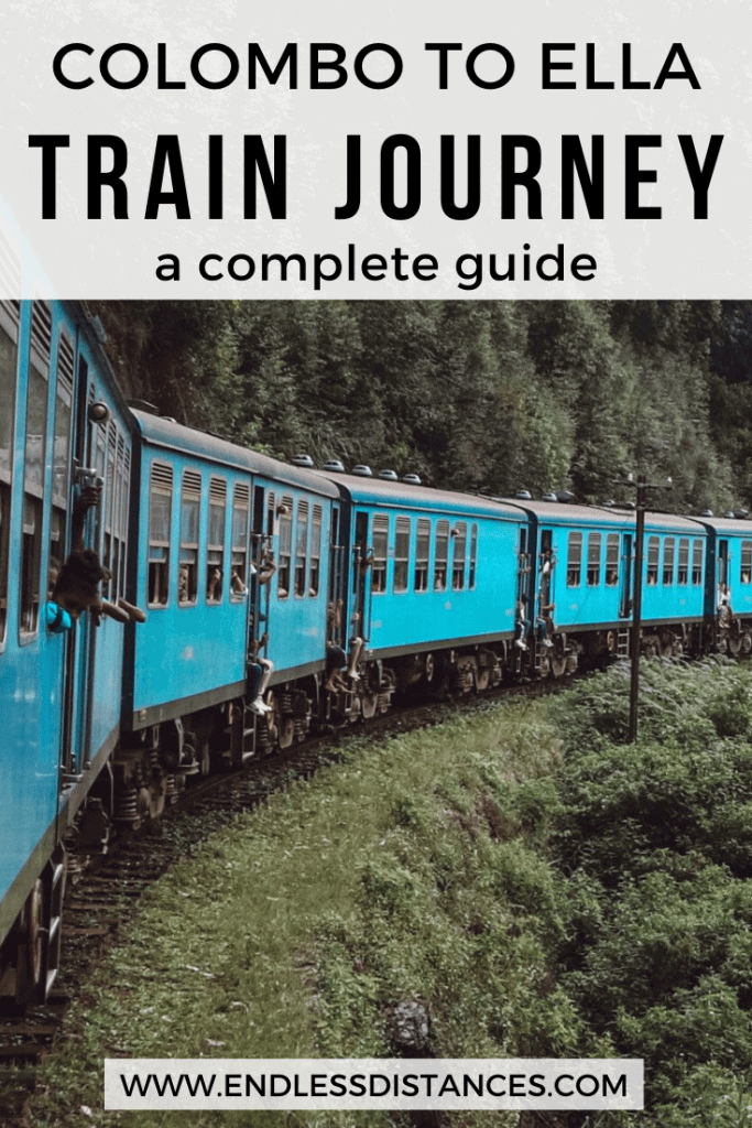 Everything you need to know about the Colombo to Ella train journey, including timetables, tickets, and even the side to sit on for the best views. #colombotoellatrain #kandytoellatrain #trainsinsrilanka #srilankatravel