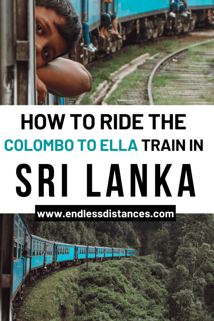 Everything you need to know about the Colombo to Ella train journey, including timetables, tickets, and even the side to sit on for the best views. #colombotoellatrain #kandytoellatrain #trainsinsrilanka #srilankatravel