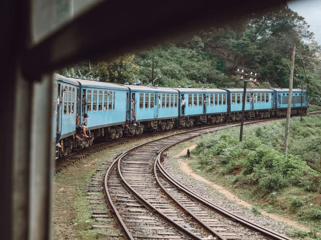 Everything you need to know about the Colombo to Ella train journey, including timetables, tickets, and even the side to sit on for the best views. #colombotoellatrain #kandytoellatrain #trainsinsrilanka #srilankatravel