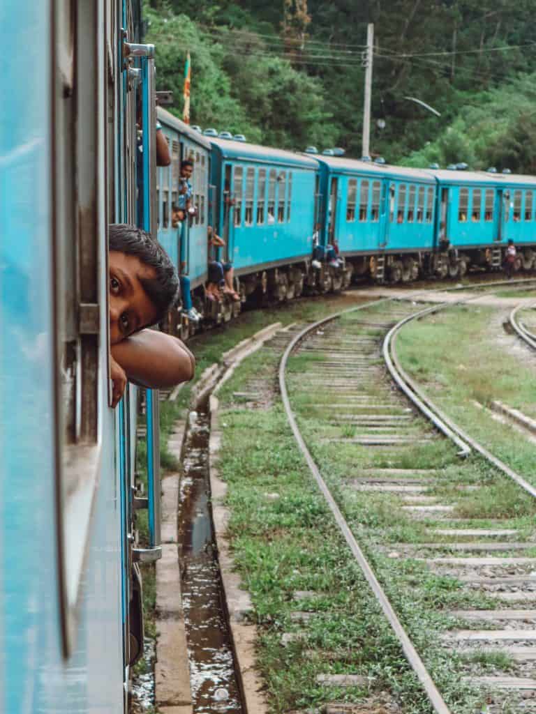Everything you need to know about the Colombo to Ella train journey, including timetables, tickets, and even the side to sit on for the best views. #colombotoellatrain #kandytoellatrain #trainsinsrilanka #srilankatravel