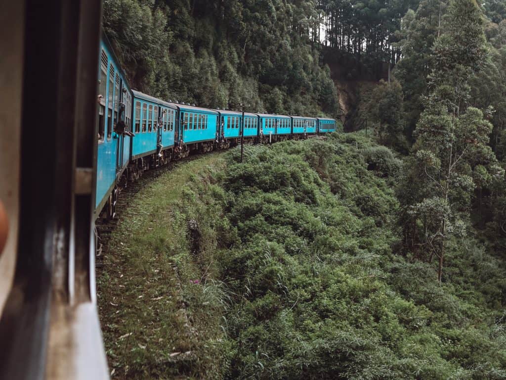 Everything you need to know about the Colombo to Ella train journey, including timetables, tickets, and even the side to sit on for the best views. #colombotoellatrain #kandytoellatrain #trainsinsrilanka #srilankatravel