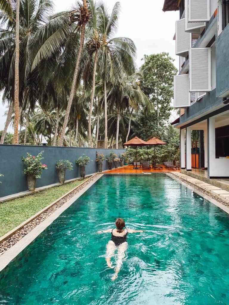 A complete review of Jasper House Sri Lanka. This open air boutique hotel is located in stunning Hiriketiya Beach, hidden away on Sri Lanka's south coast. #jasperhousesrilanka #jasperhousehiriketiya #hiriketiyabeach #hiriketiyasrilanka #srilankahotels