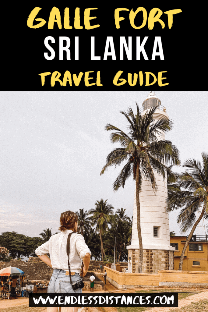 A complete guide to places to visit in Galle, Sri Lanka. Includes 13 amazing things to do in Galle from stilt fishing, bike tours, restaurants, and more. #gallesrilanka #thingstodoingalle #thingstodoingallesrilanka