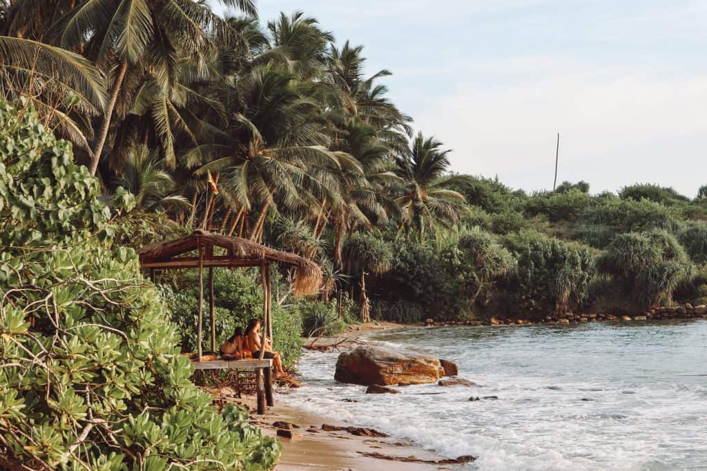 A complete guide to Hiriketiya Beach Sri Lanka, the south coast surfing bay. But Hiriketiya is more than surfing! Here are 15 things to do in Hiriketiya. #hiriketiyabeach #hiriketiyabeachsrilanka #thingstodoinhiriketiya #srilankasouthcoast