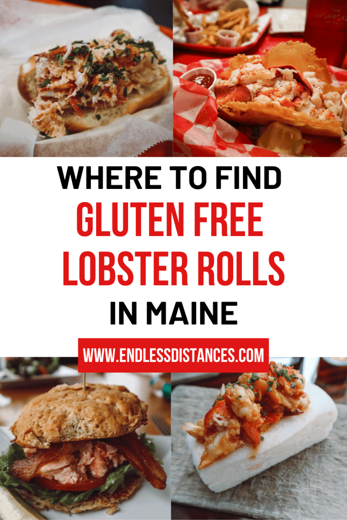 Looking for gluten free lobster rolls in Maine? You won't be left out of Maine's specialty just because you're gluten free. Here's where you can find them! #glutenfreemaine #glutenfreelobsterrolls #glutenfreelobsterrollsinmaine