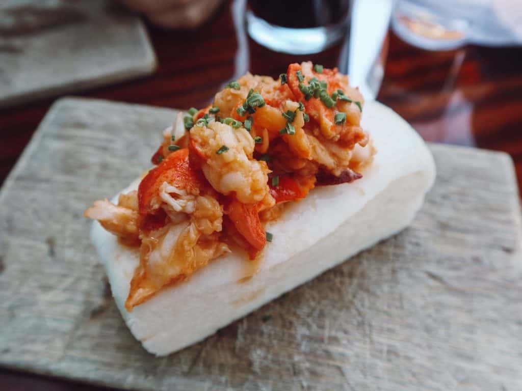 Eventide Oyster Company's gluten free lobster roll