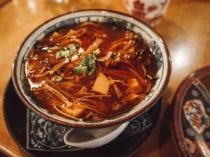 Gluten free hot and sour soup