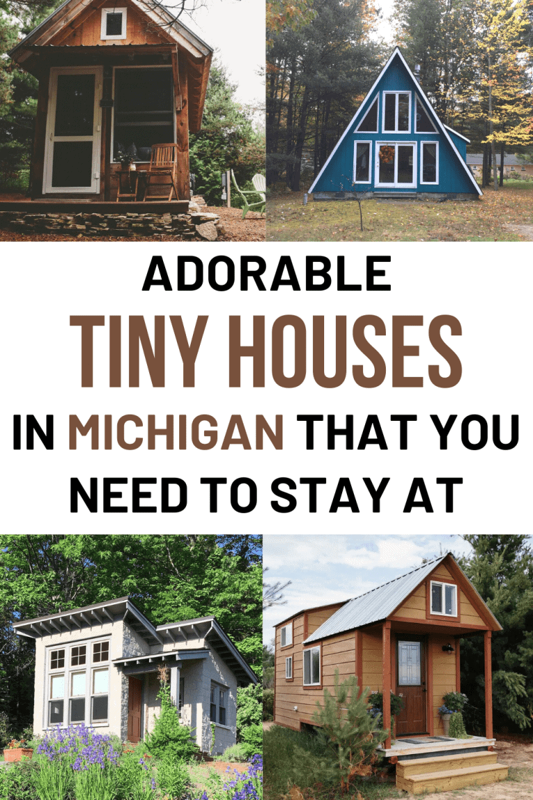 20 Tiny Houses in Michigan You Need to Stay in on Your Next Vacation