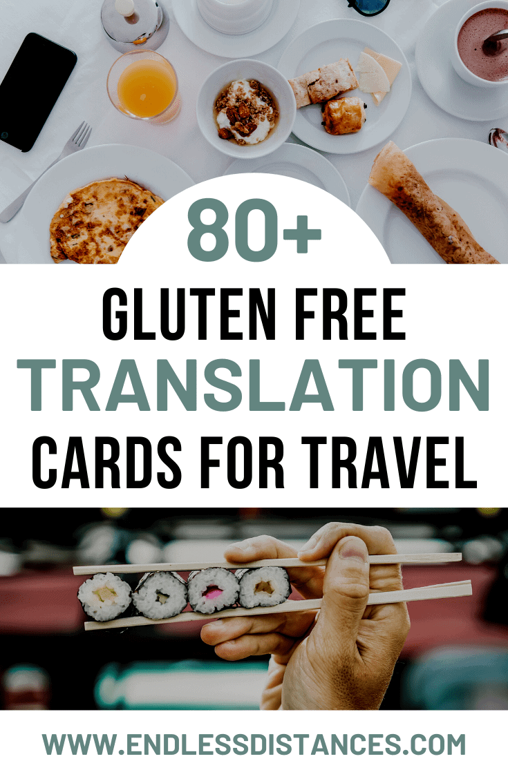 Gluten free travel just got easier! This resource list includes gluten free translation card options in 80+ languages. Each one is celiac safe. Gluten free translation card | gluten free travel | gluten free | food allergy | allergy | celiac | celiac travel | gluten free travel card | gluten free restaurant card | #glutenfreetravel #glutenfreetranslationcard #gluten #travel #allergy #celiac #celiactravel Gluten free travel just got easier! This resource list includes gluten free translation card options in 80+ languages. Each one is celiac safe. Gluten free translation card | gluten free travel | gluten free | food allergy | allergy | celiac | celiac travel | gluten free travel card | gluten free restaurant card | #glutenfreetravel #glutenfreetranslationcard #gluten #travel #allergy #celiac #celiactravel
