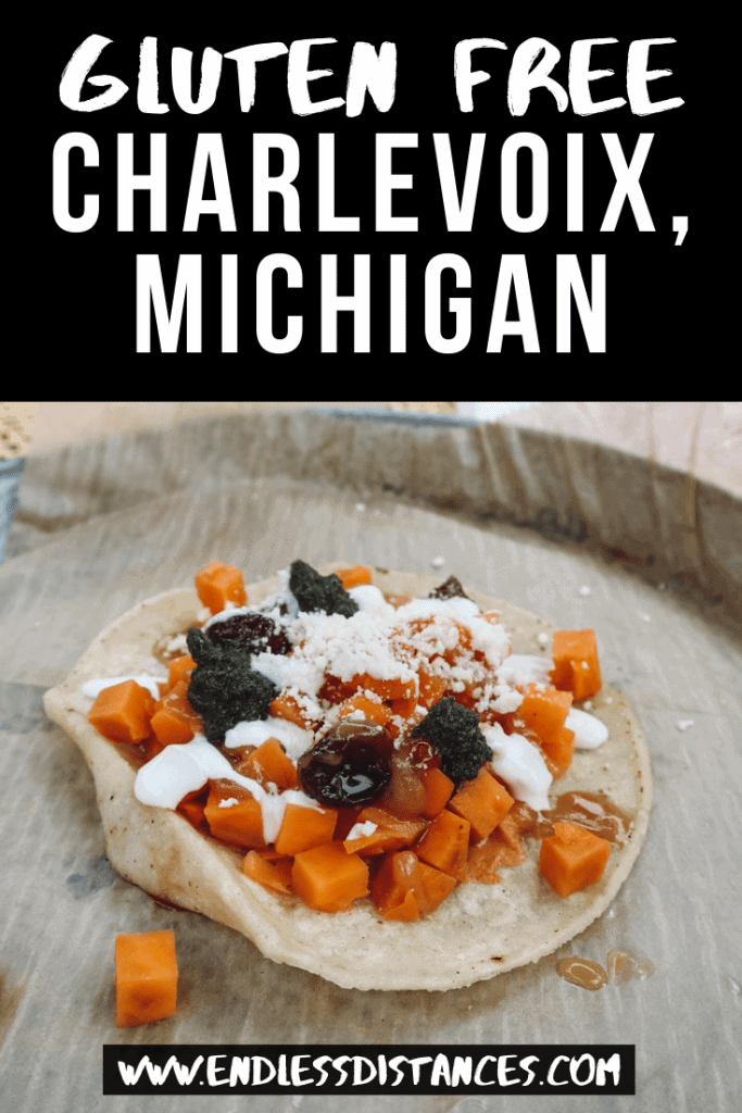 Check out this complete guide to gluten free Charlevoix Michigan! Includes Charlevoix's top 10 gluten free restaurants that are safe for celiacs. Michigan | USA | United States of America | Travel Destinations | Charlevoix Michigan | Charlevoix | Gluten Free Travel | Gluten Free | Local Guide | Wanderlust