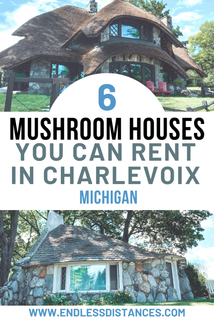 Staying in one of the iconic Charlevoix Mushroom Houses is the most unique thing to do in Charlevoix! These 6 are available for rental. | Charlevoix | Michigan | USA | United States of America | Travel Destinations | Honeymoon | Backpack | Vacation | Bucket List | Off the Beaten Path | Local Guide | Wanderlust #travel #honeymoon #offthebeatenpath #bucketlist #Michigan #EarlYoung #architecture #mushroomhouses #hobbithomes #USA #America #UnitedStates #discoverMichigan #TravelMichigan Staying in one of the iconic Charlevoix Mushroom Houses is the most unique thing to do in Charlevoix! These 6 are available for rental. | Charlevoix | Michigan | USA | United States of America | Travel Destinations | Honeymoon | Backpack | Vacation | Bucket List | Off the Beaten Path | Local Guide | Wanderlust #travel #honeymoon #offthebeatenpath #bucketlist #Michigan #EarlYoung #architecture #mushroomhouses #hobbithomes #USA #America #UnitedStates #discoverMichigan #TravelMichigan