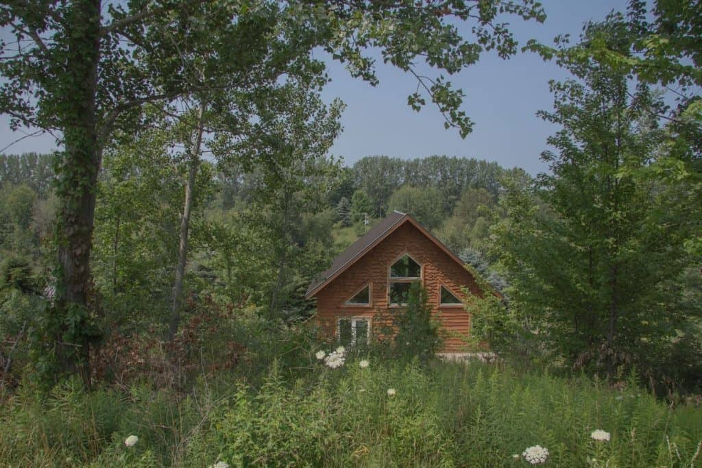 A Cabin at Rocky Top Farms in Michigan