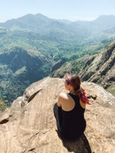 Ella Rock hike during a 1 week in Sri Lanka itinerary