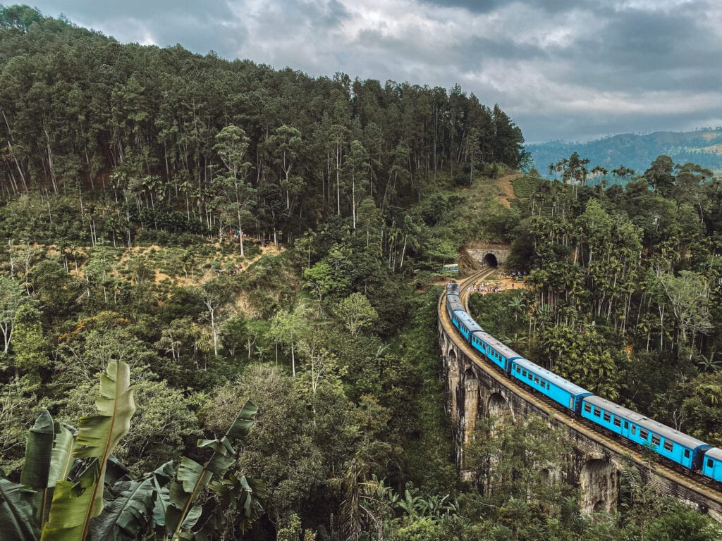 Nine Arch Bridge in Ella Sri Lanka