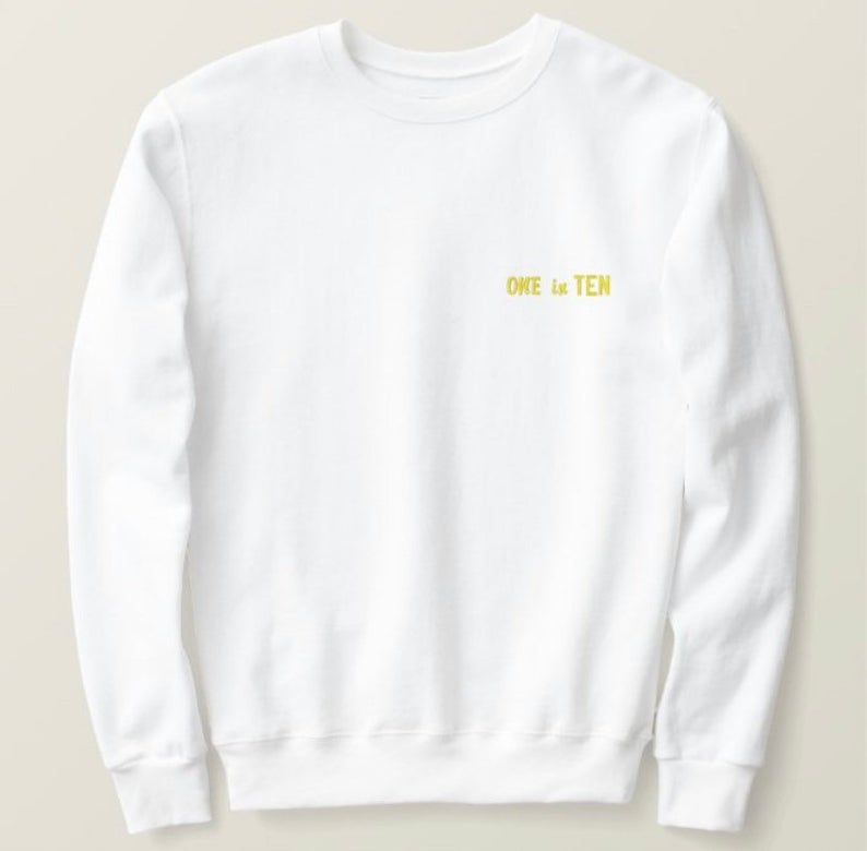 1 in 10 endometriosis sweatshirt