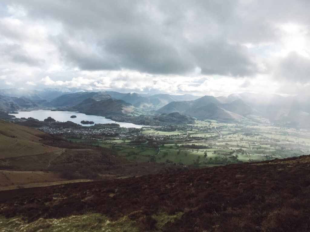 Latrigg view - a walk in keswick