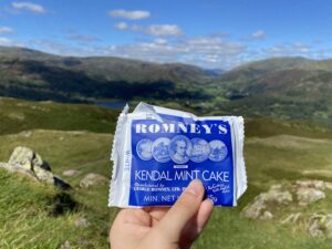 gluten free kendal mint cake in the lake district