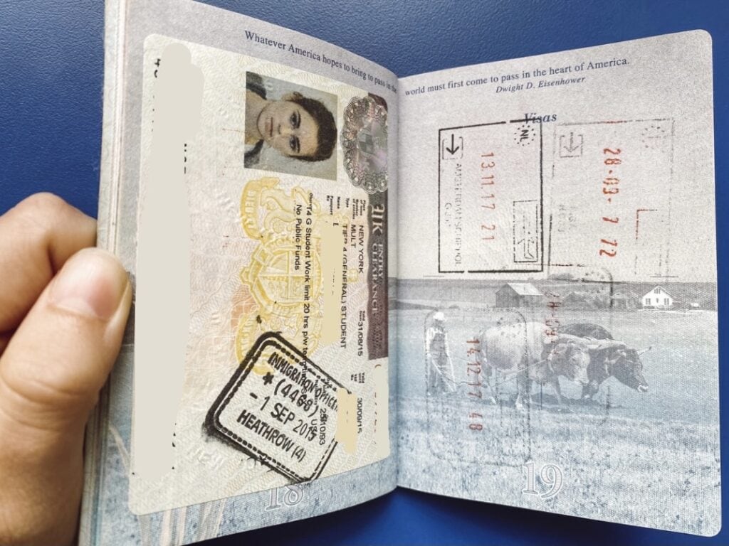 Saying goodbye to my passport, and a decade of travel.