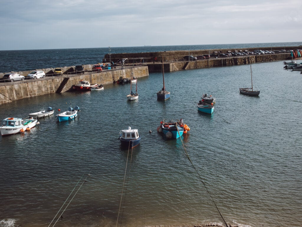 Mousehole harbor.