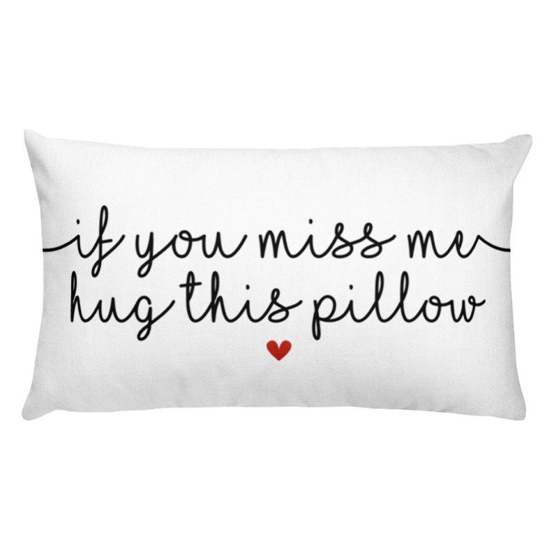 long distance relationship gift ideas pillow