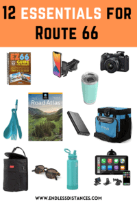 What should be on your route 66 packing list? Find out with these 12 essentials you probably haven't thought of.
