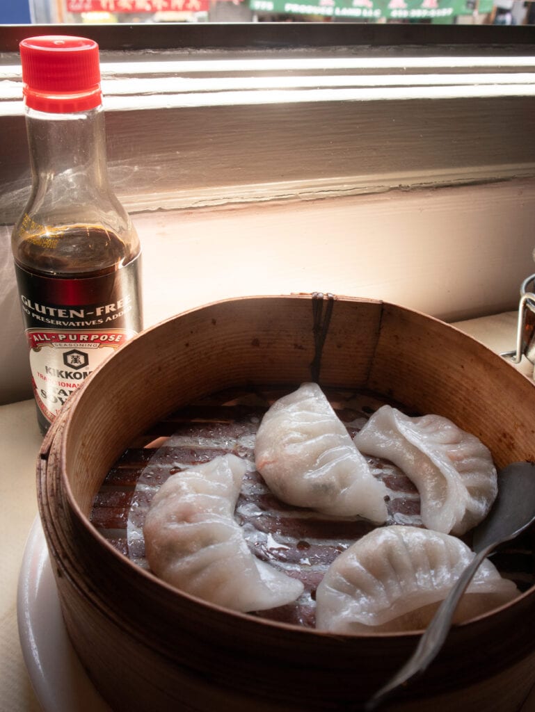 gluten free dim sum in San Francisco