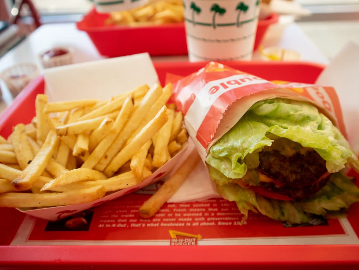 how to order gluten free in n out in san francisco