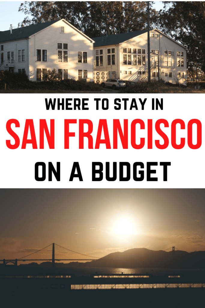 Looking for accommodation in San Francisco on a budget? This hidden gem has rooms from $40, free parking, and views of Alcatraz and Golden Gate Bridge!