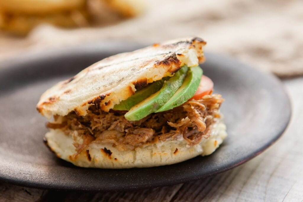 Arepa at 100% gluten free Pica Pica Arepa Kitchen